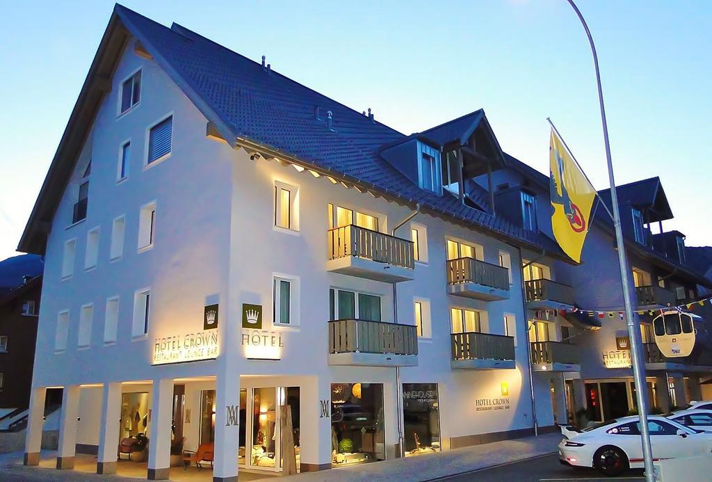 Hotel Crown Andermatt Bagian luar foto