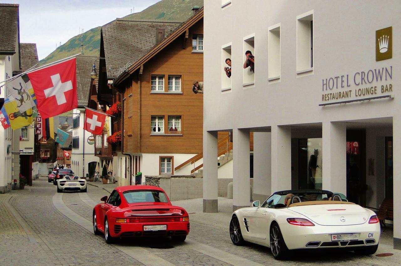 Hotel Crown Andermatt Bagian luar foto