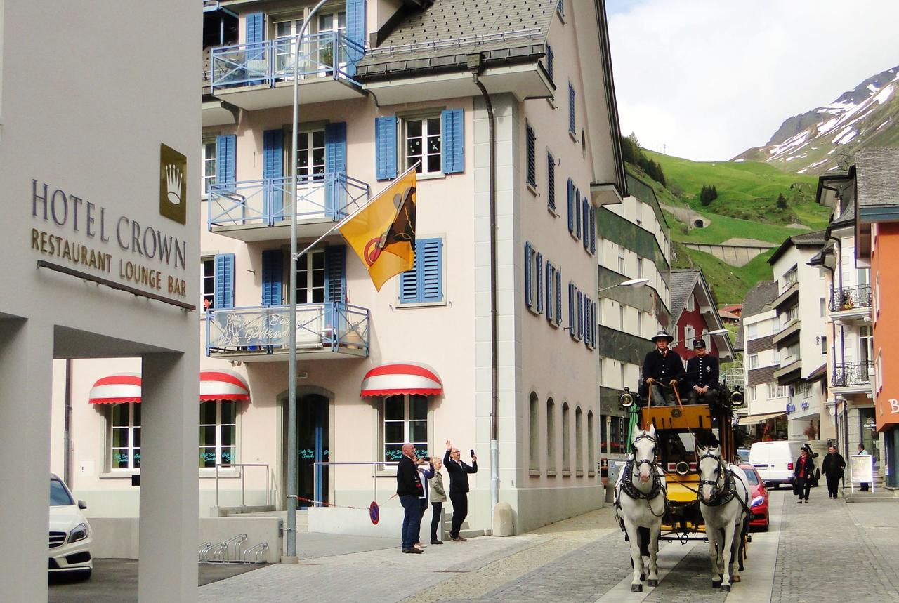 Hotel Crown Andermatt Bagian luar foto