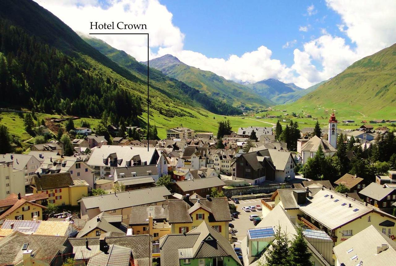 Hotel Crown Andermatt Bagian luar foto