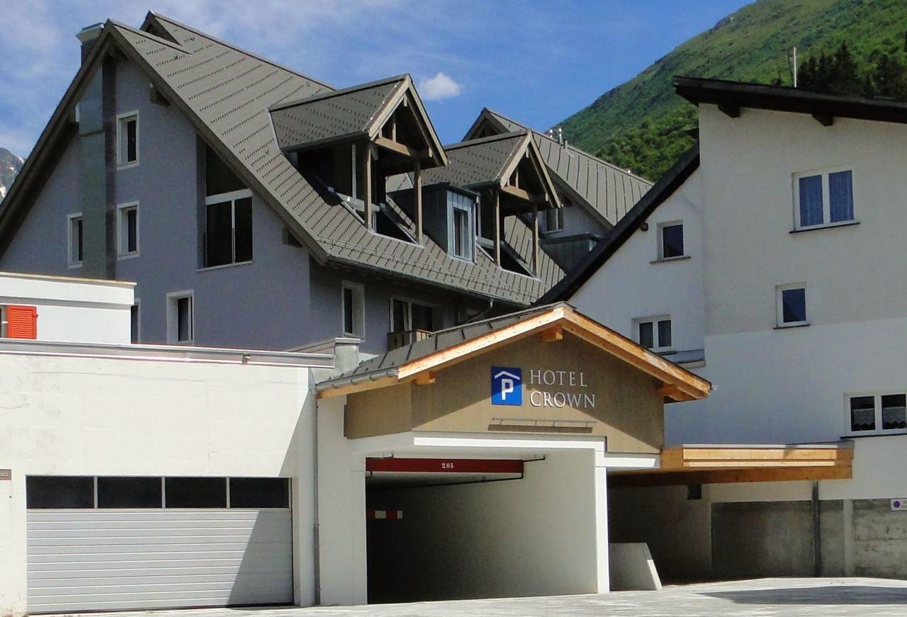 Hotel Crown Andermatt Bagian luar foto